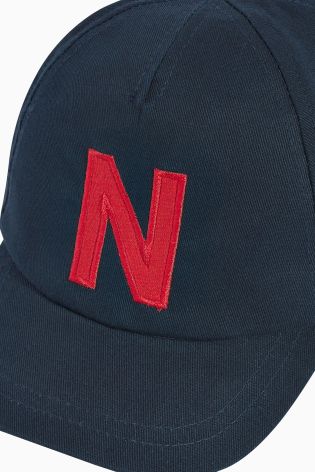Navy Branded Cap (Younger Boys)